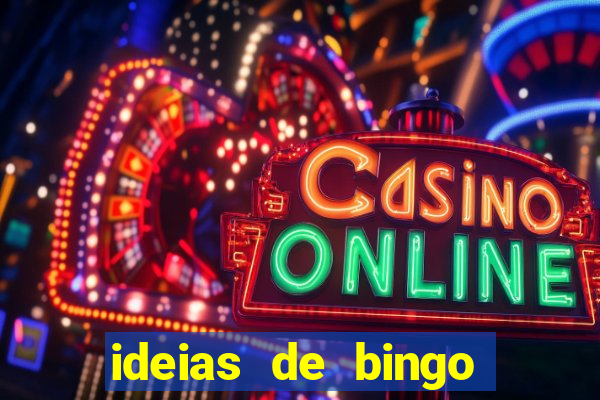 ideias de bingo para o natal